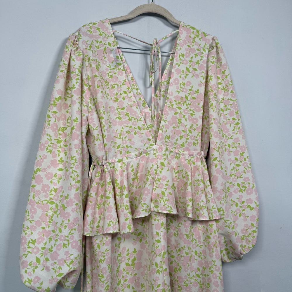 Topshop Light Floral Maxi Dress, Size 6, Great Condition - Picture 11 of 16